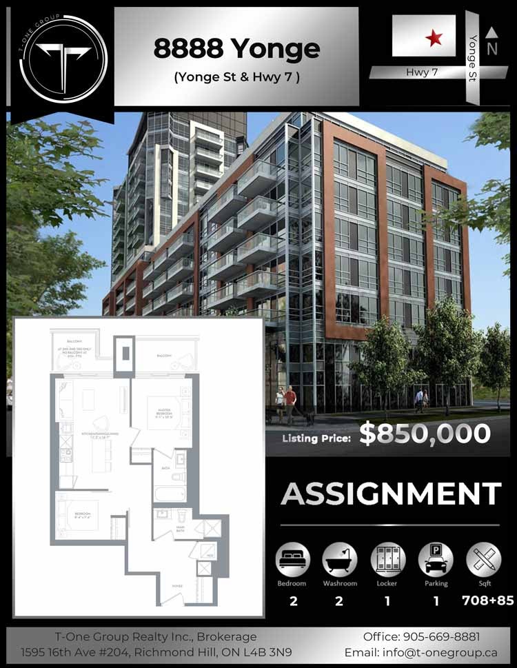 8888 Yonge– Assignment