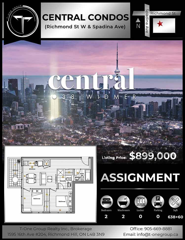 Central Condos– Assignment